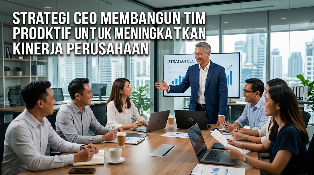 Strategi CEO Membangun Tim Produktif untuk Meningkatkan Kinerja Perusahaan