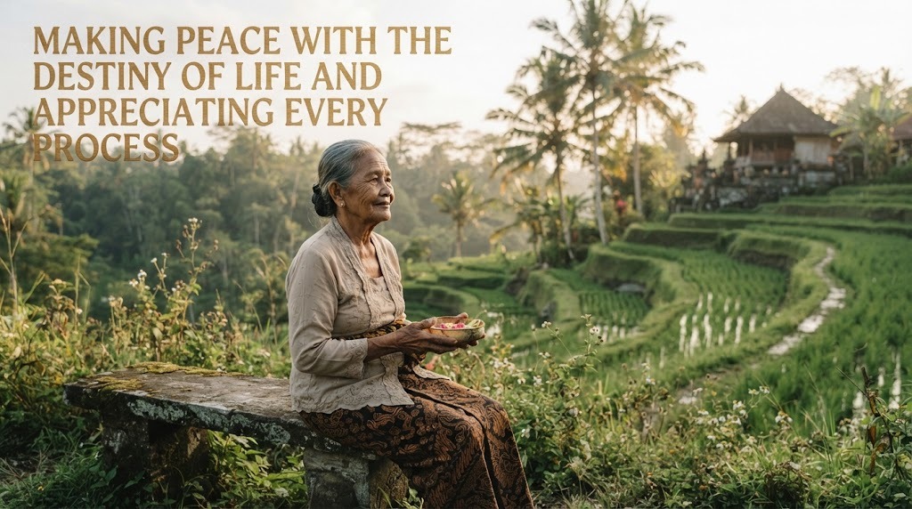 Making Peace With The Destiny Of Life And Appreciating Every Process