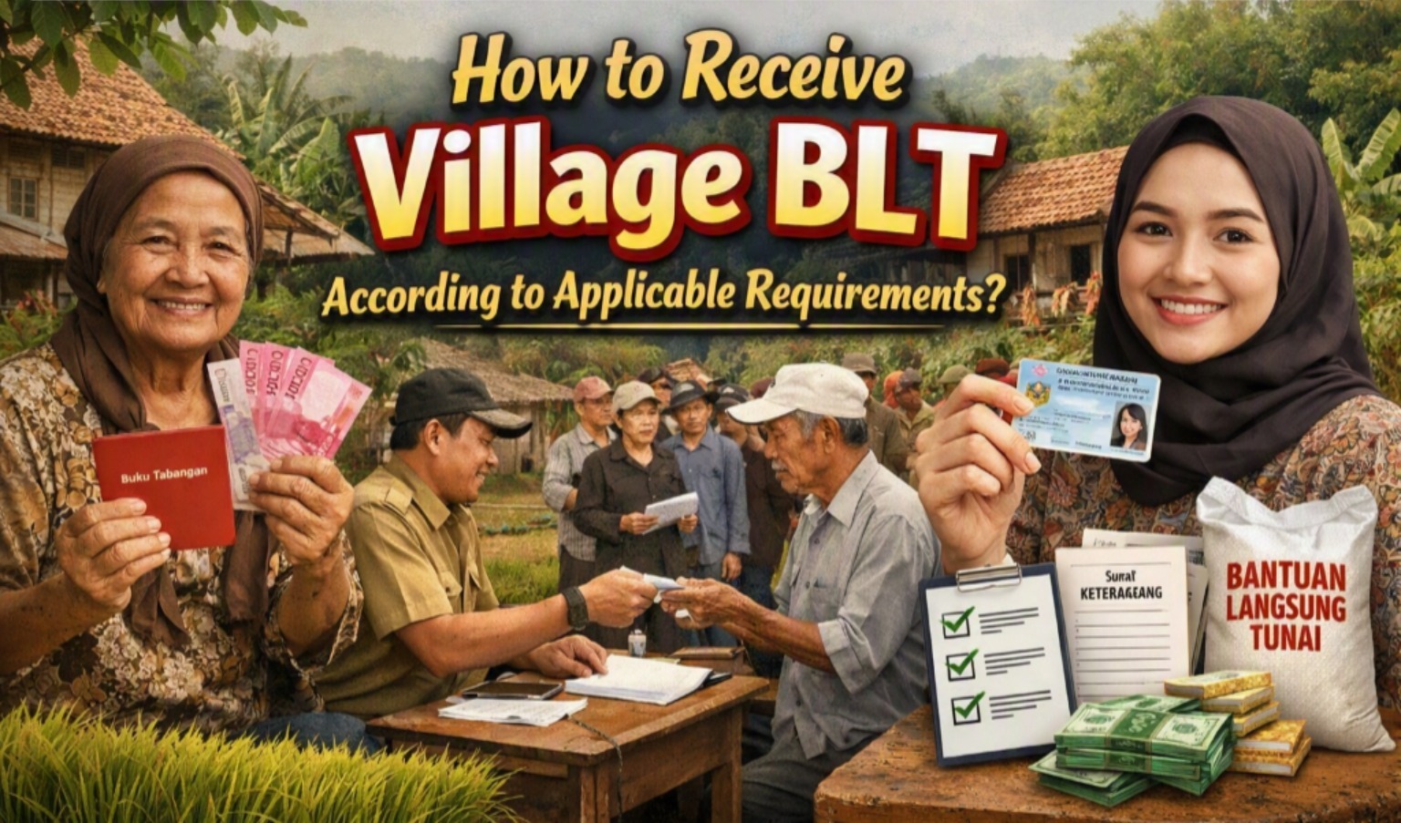 How to Receive Village BLT According to Applicable Requirements?