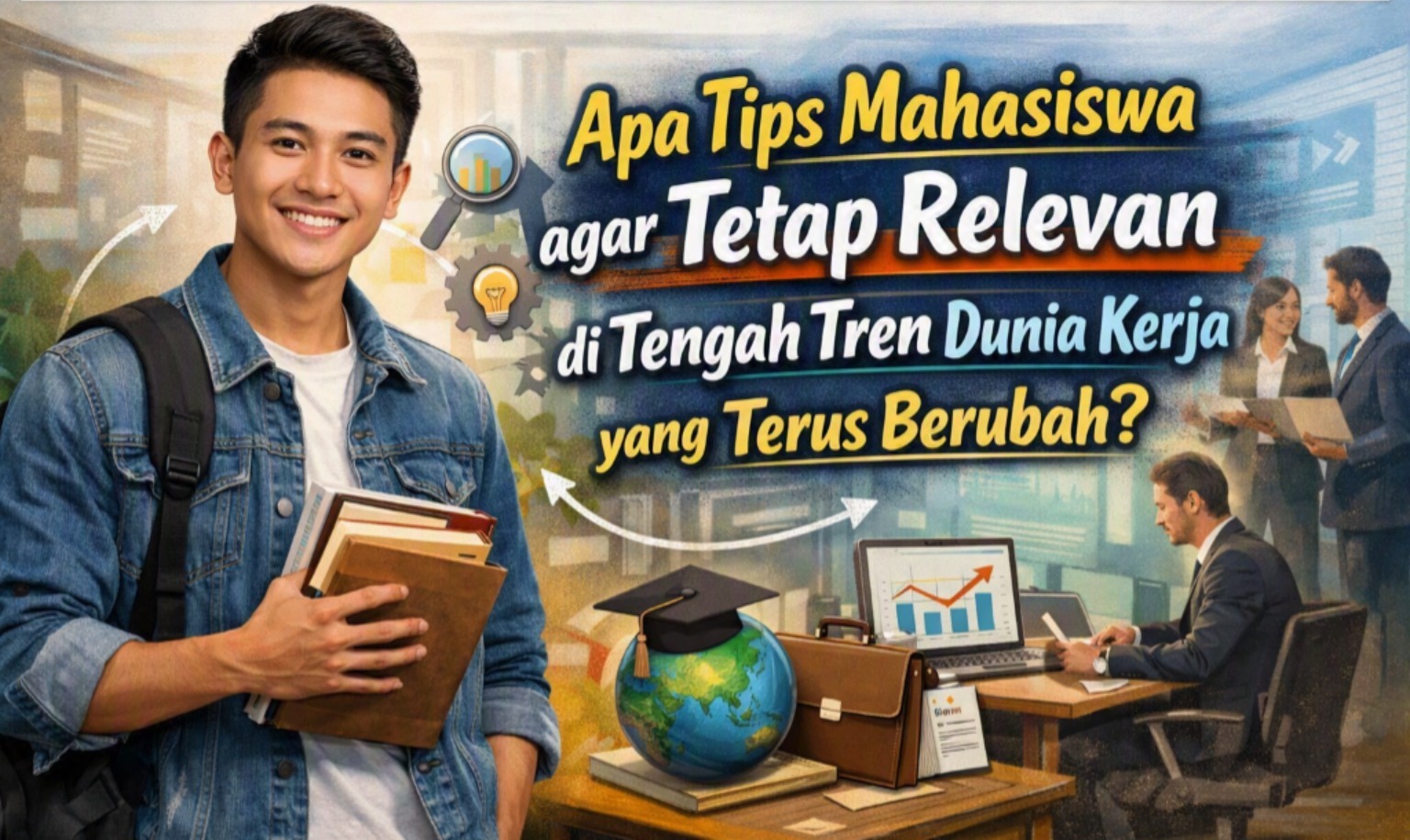 Apa Tips Mahasiswa agar Tetap Relevan di Tengah Tren Dunia Kerja yang Terus Berubah?