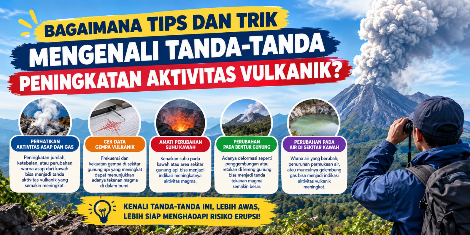 Bagaimana Tips Dan Trik Mengenali Tanda-Tanda Peningkatan Aktivitas Vulkanik?