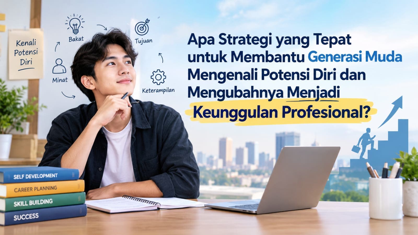 Apa Strategi yang Tepat untuk Membantu Generasi Muda Mengenali Potensi Diri dan Mengubahnya Menjadi Keunggulan Profesional?