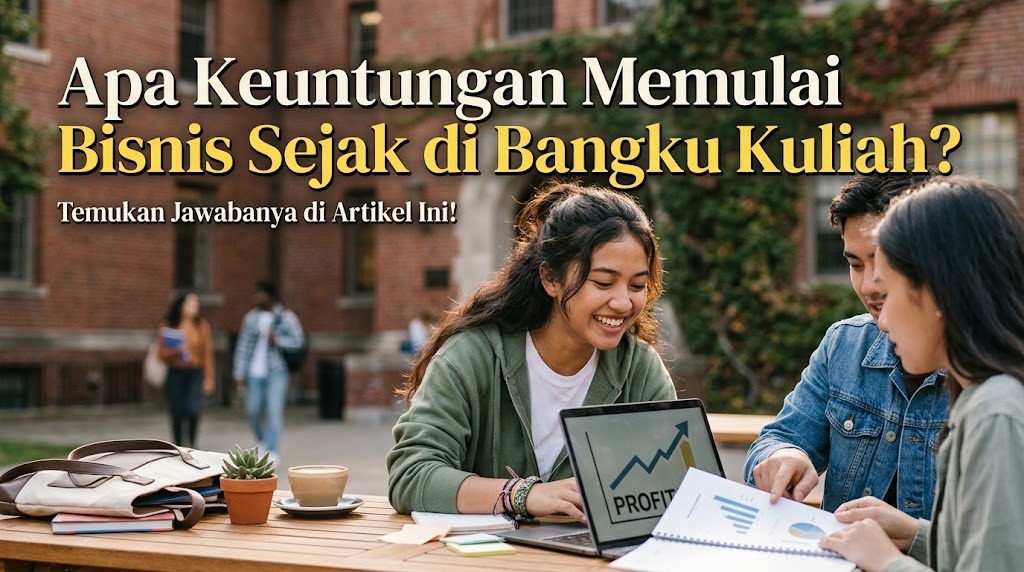 Apa Keuntungan Memulai Bisnis Sejak di Bangku Kuliah?