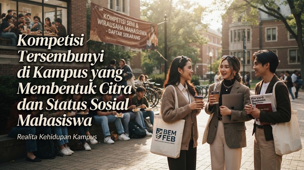 Kompetisi Tersembunyi di Kampus yang Membentuk Citra dan Status Sosial Mahasiswa