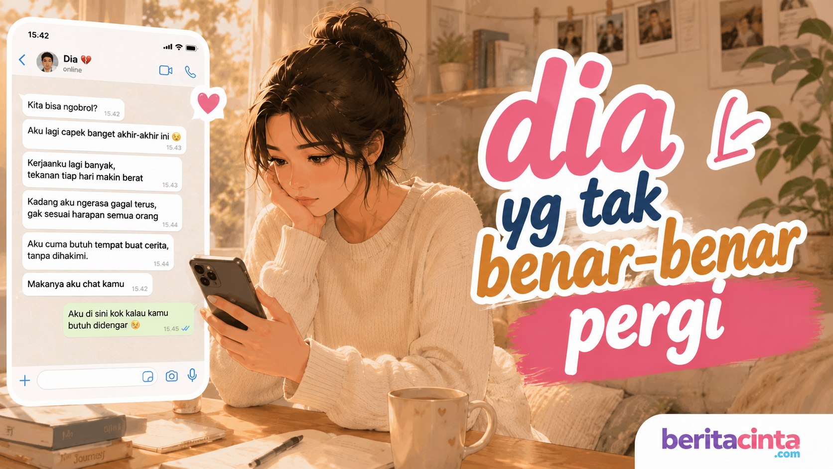 Dia yang Tak Pernah Benar-Benar Pergi