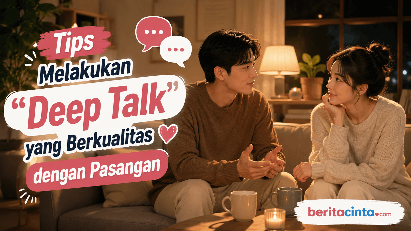 Tips Melakukan "Deep Talk" yang Berkualitas dengan Pasangan