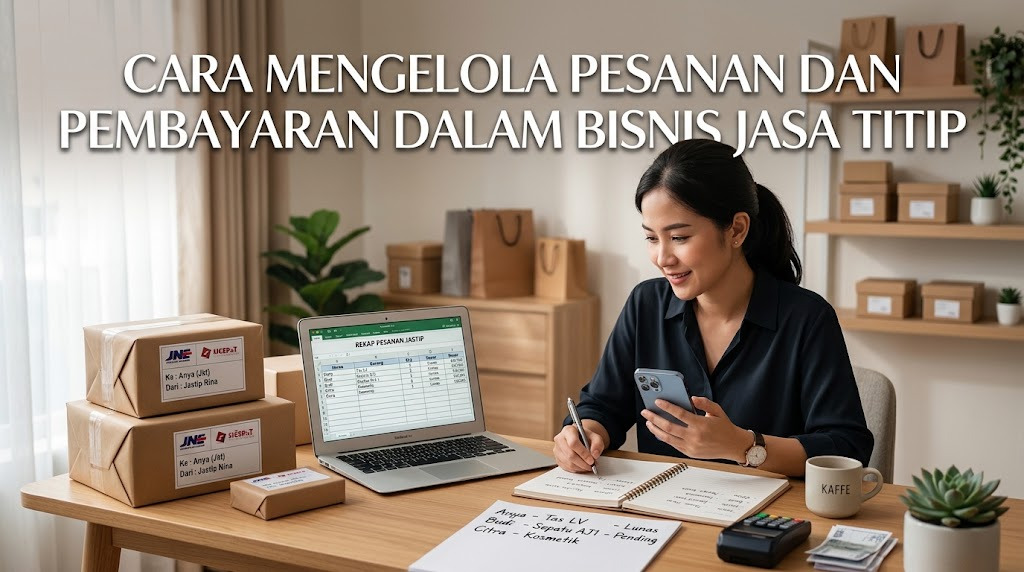 Cara Mengelola Pesanan dan Pembayaran dalam Bisnis Jasa Titip