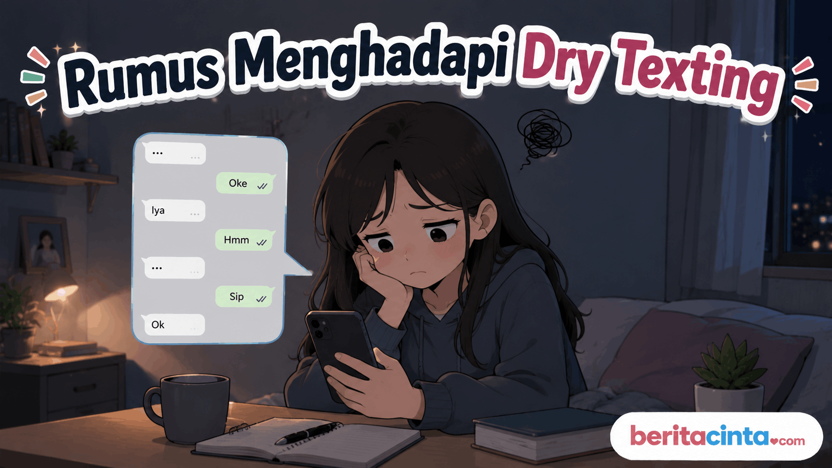 Rumus Menghadapi Dry Texting