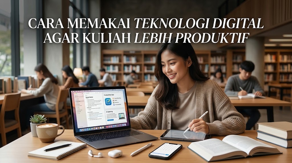 Cara Memakai Teknologi Digital agar Kuliah Lebih Produktif