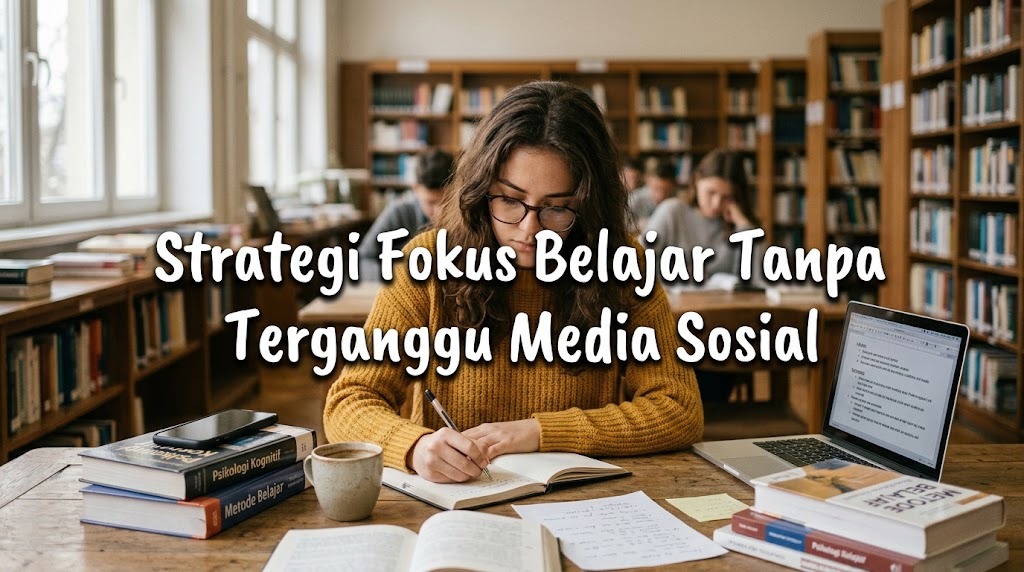 Strategi Fokus Belajar Tanpa Terganggu Media Sosial