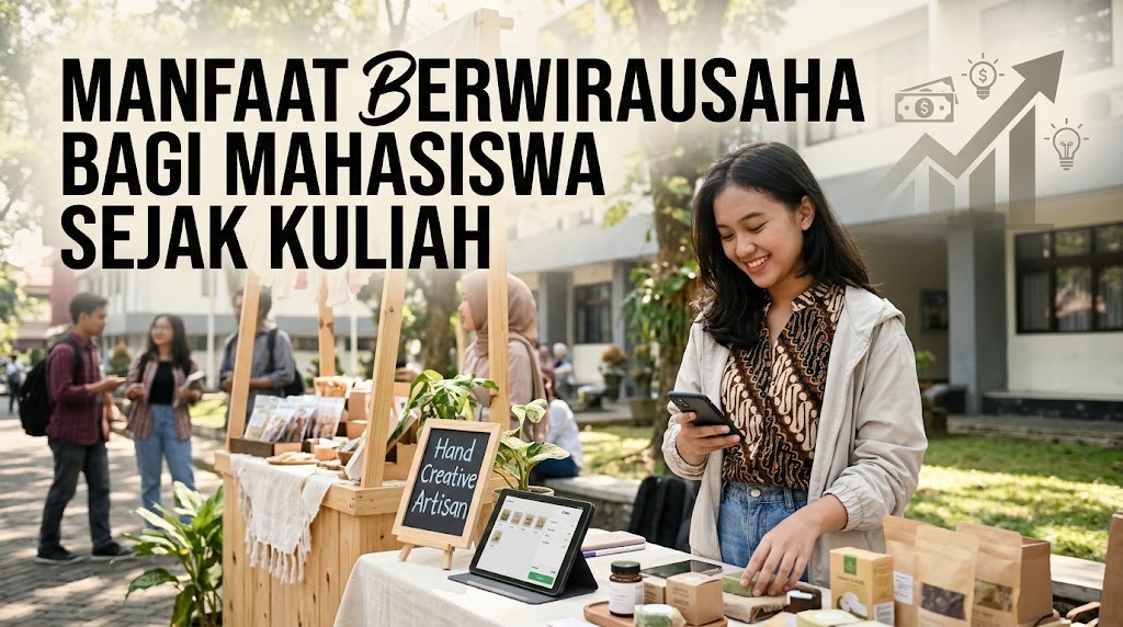 Manfaat Berwirausaha bagi Mahasiswa Sejak Kuliah