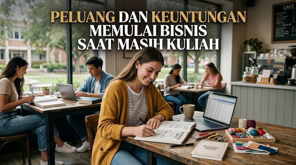 Peluang dan Keuntungan Memulai Bisnis Saat Masih Kuliah