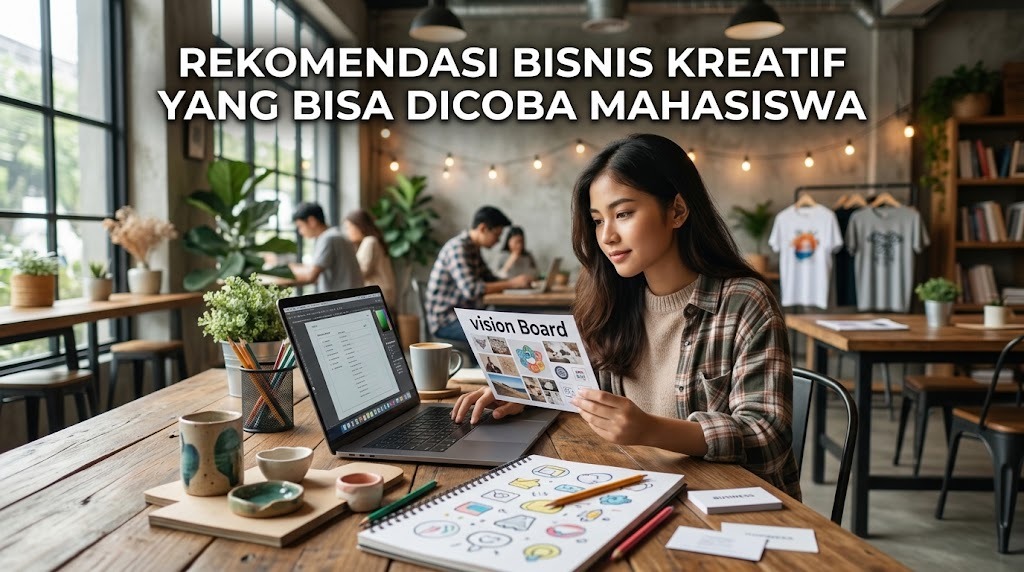 Rekomendasi Bisnis Kreatif yang Bisa Dicoba Mahasiswa