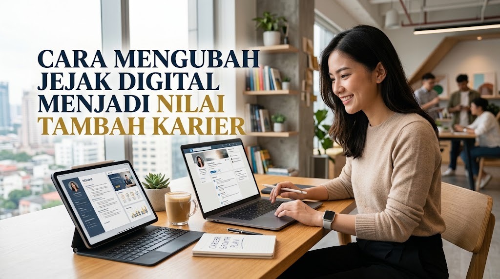 Cara Mengubah Jejak Digital Menjadi Nilai Tambah Karier
