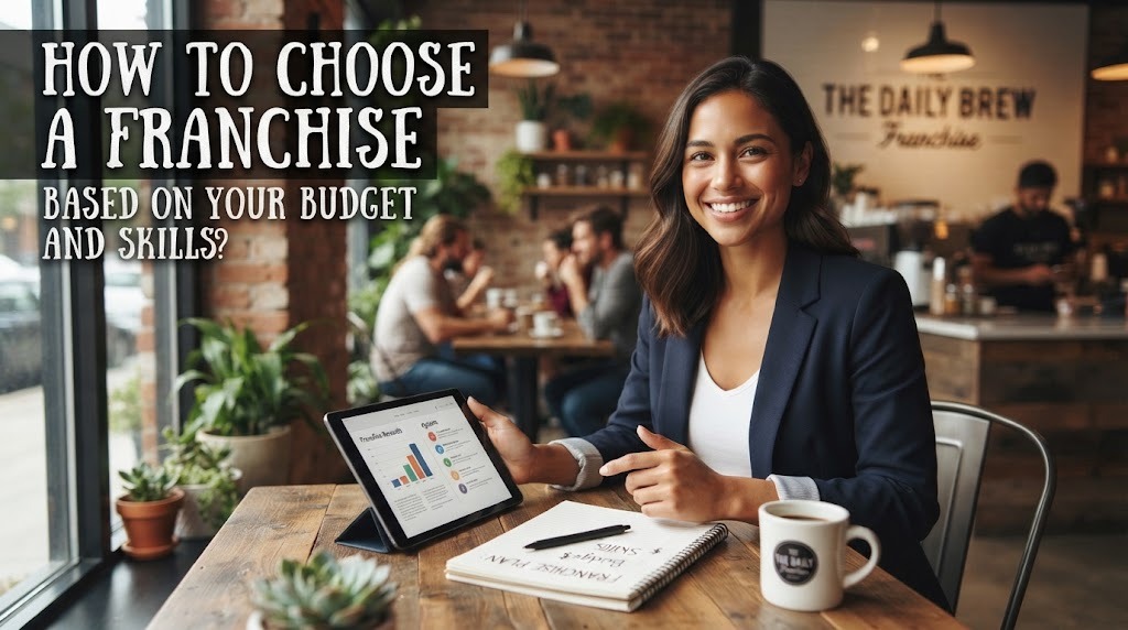 How to Choose a Franchise Based on Your Budget and Skills?