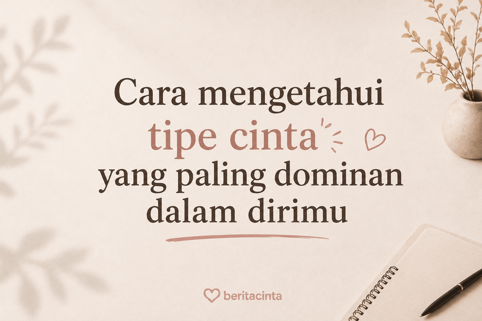 Cara Mengetahui Tipe Cinta yang Paling Dominan dalam Dirimu