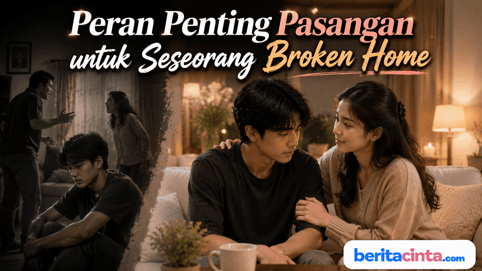 Peran Penting Pasangan untuk Seseorang  Broken Home