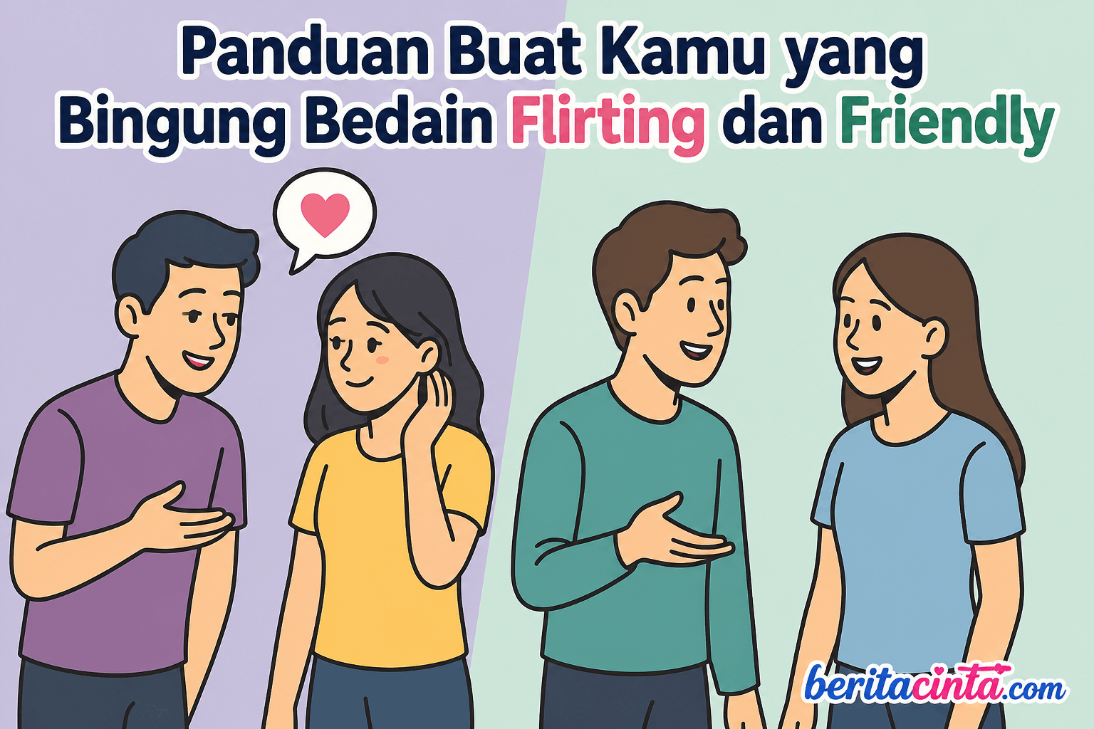 Panduan Buat Kamu yang Bingung Bedain Flirting dan Friendly