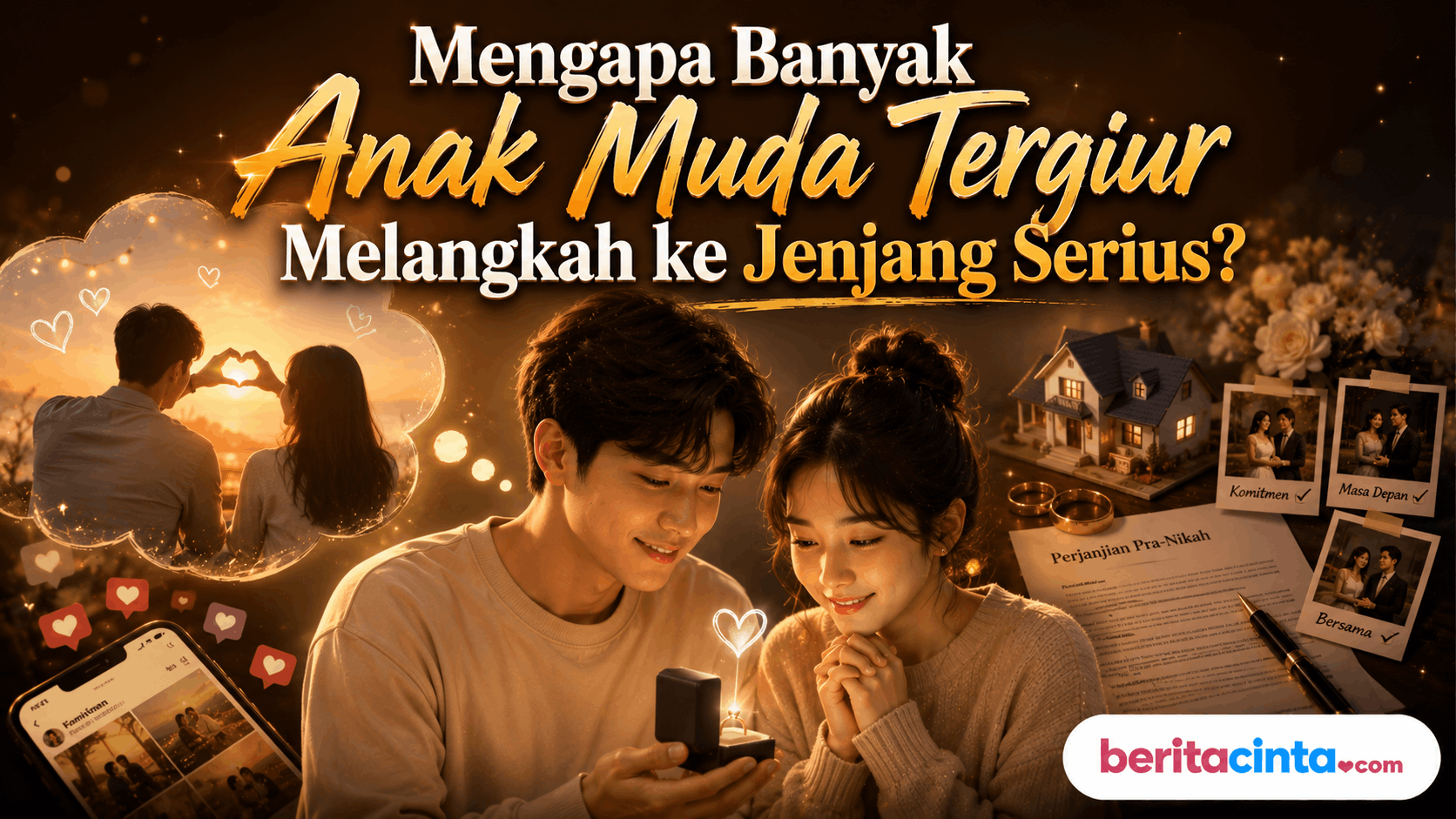 Mengapa Banyak Anak Muda Tergiur Melangkah ke Jenjang Serius?