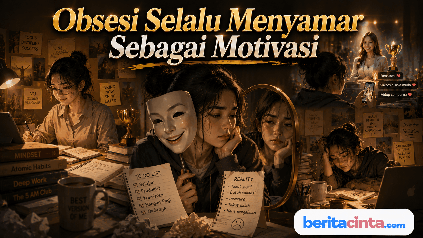Obsesi Selalu Menyamar Sebagai Motivasi