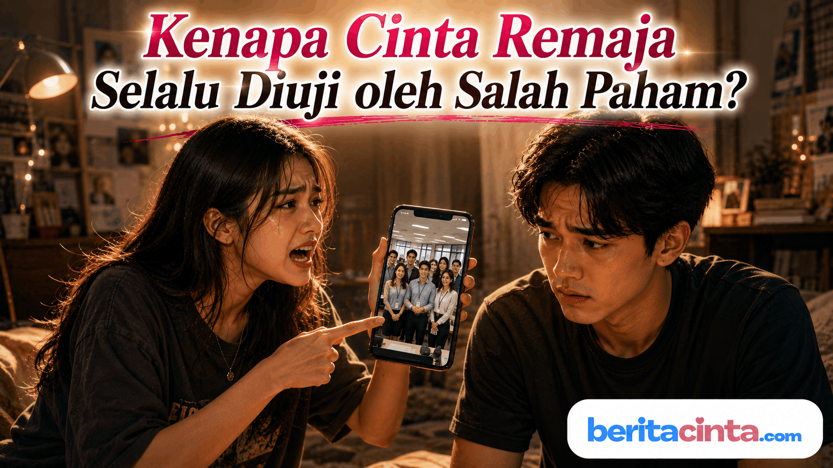 Kenapa Cinta Remaja Selalu Diuji oleh Salah Paham?