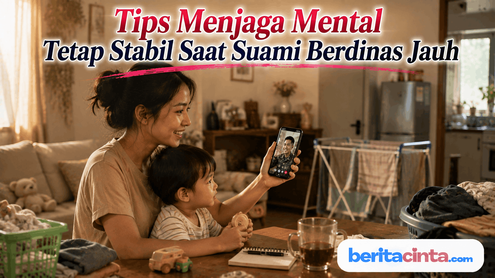 Tips Menjaga Mental Tetap Stabil Saat Suami Berdinas Jauh