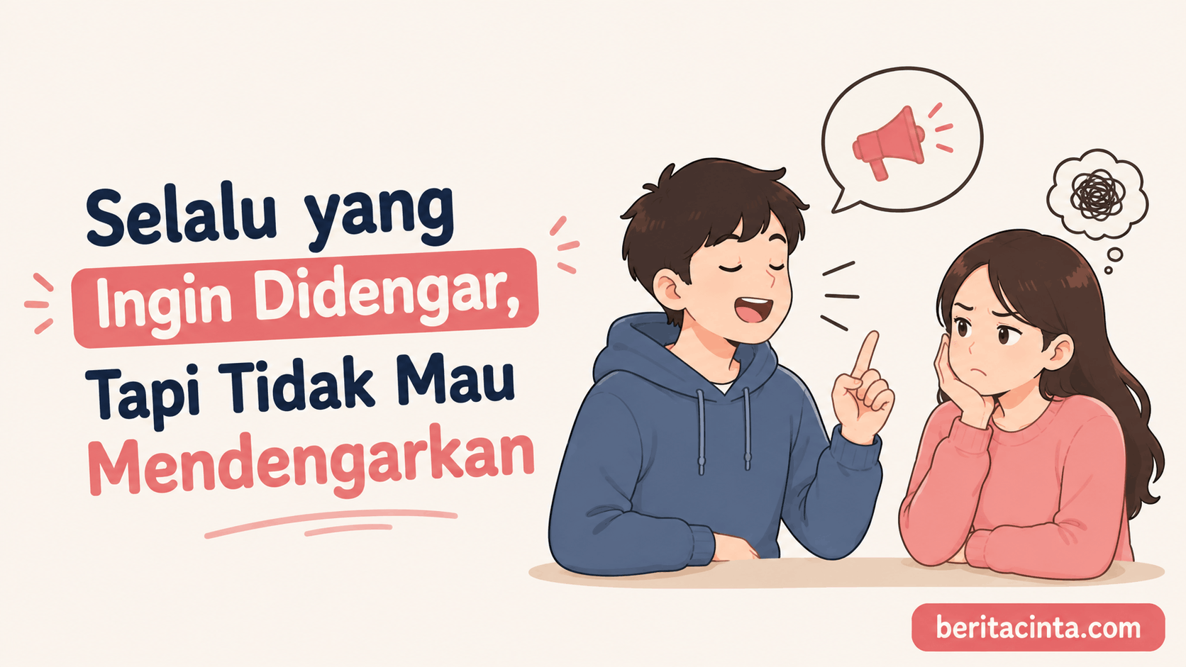 Selalu yang Ingin Didengar, Tapi Tidak Mau Mendengarkan
