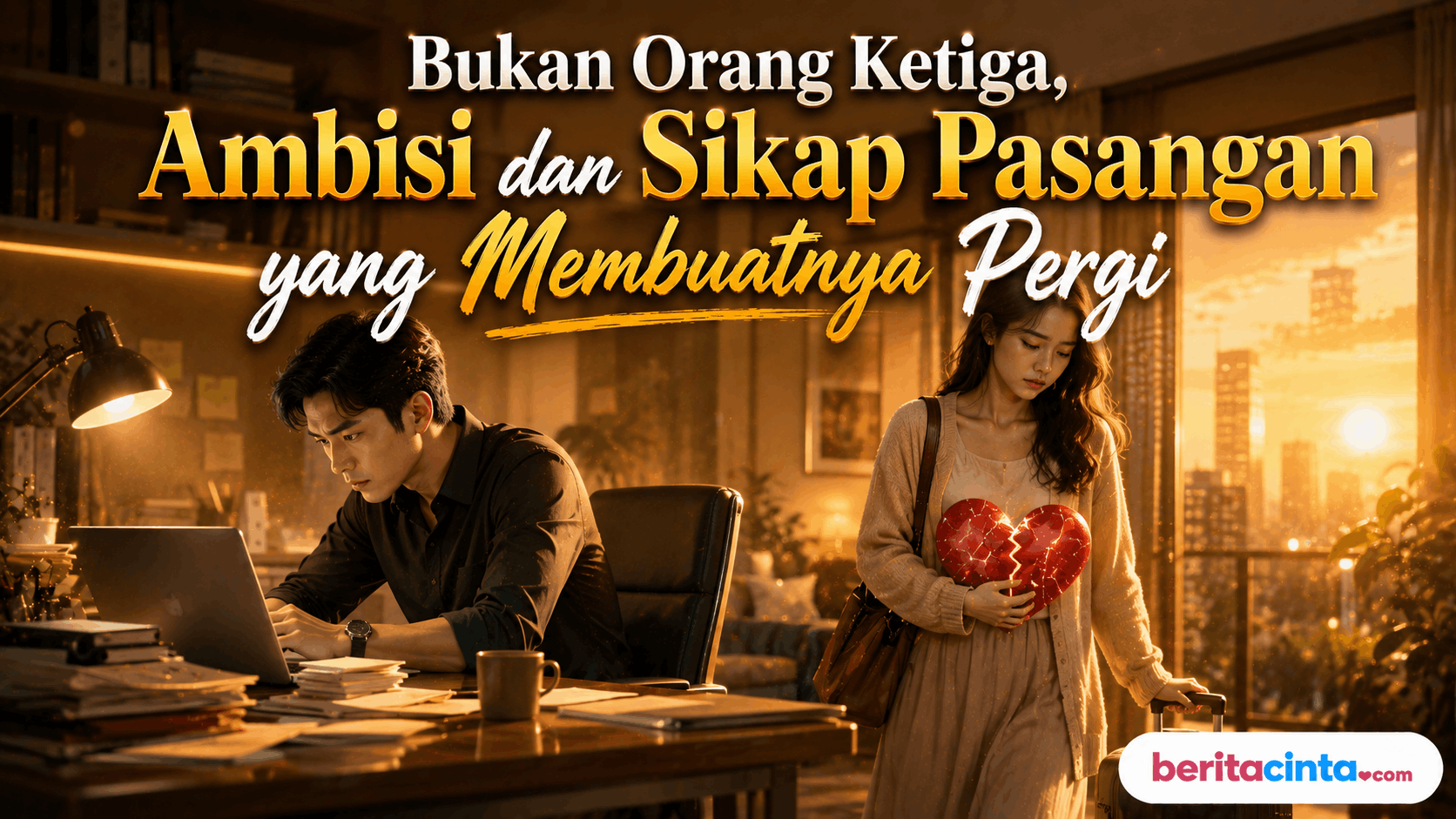 Bukan Orang Ketiga, Ambisi dan Sikap Pasangan yang Membuatnya Pergi