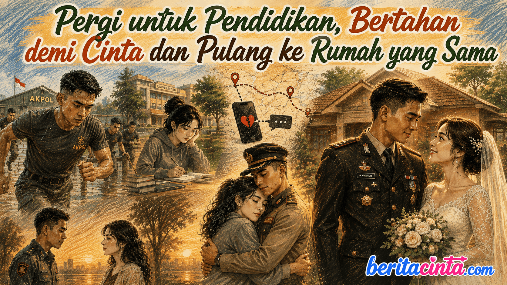 Pergi untuk Pendidikan, Bertahan demi Cinta dan Pulang ke Rumah yang Sama