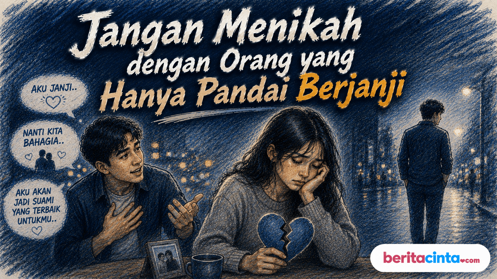 Jangan Menikah dengan Orang yang Hanya Pandai Berjanji