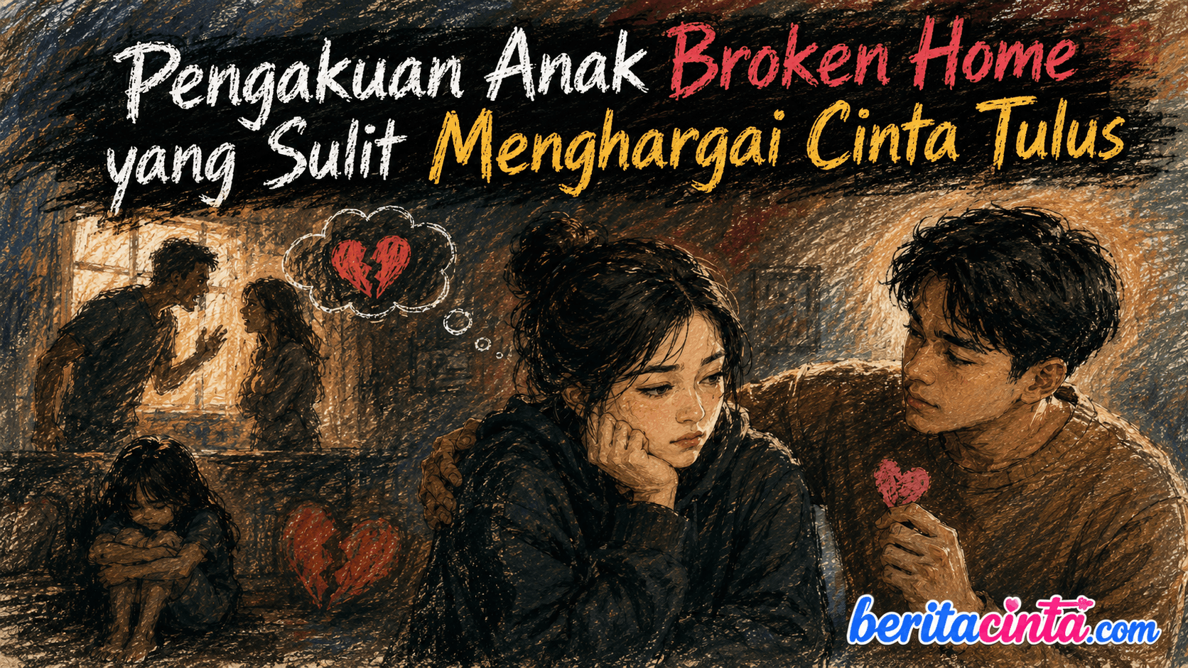 Pengakuan Anak Broken Home yang Sulit Menghargai Cinta Tulus