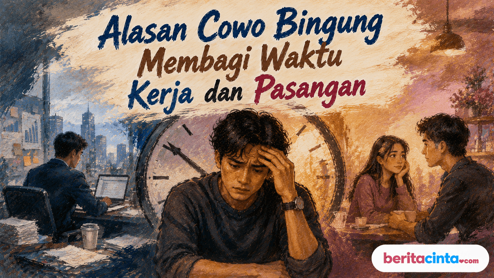 Alasan Cowo Bingung Membagi Waktu Kerja dan Pasangan