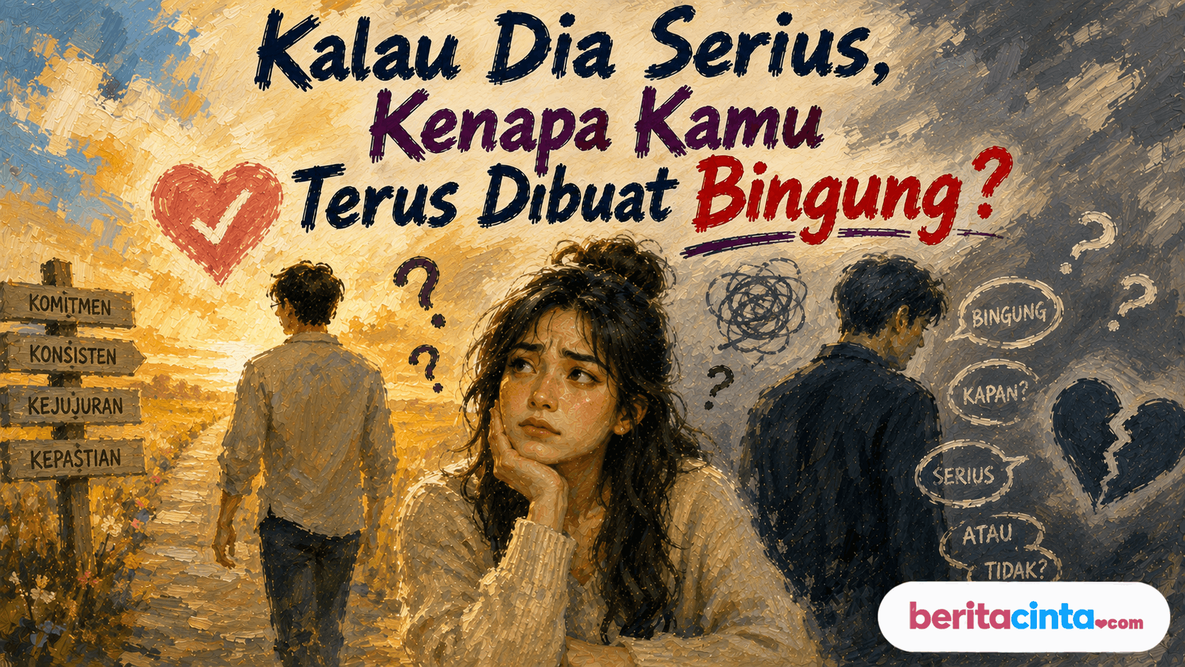 Kalau Dia Serius, Kenapa Kamu Terus Dibuat Bingung?