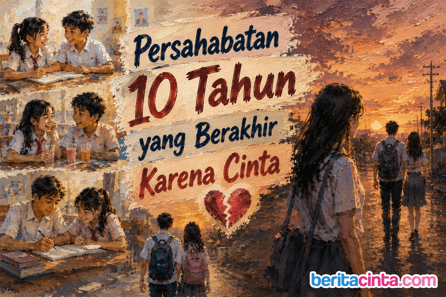 Persahabatan 10 Tahun yang Berakhir Karena Cinta
