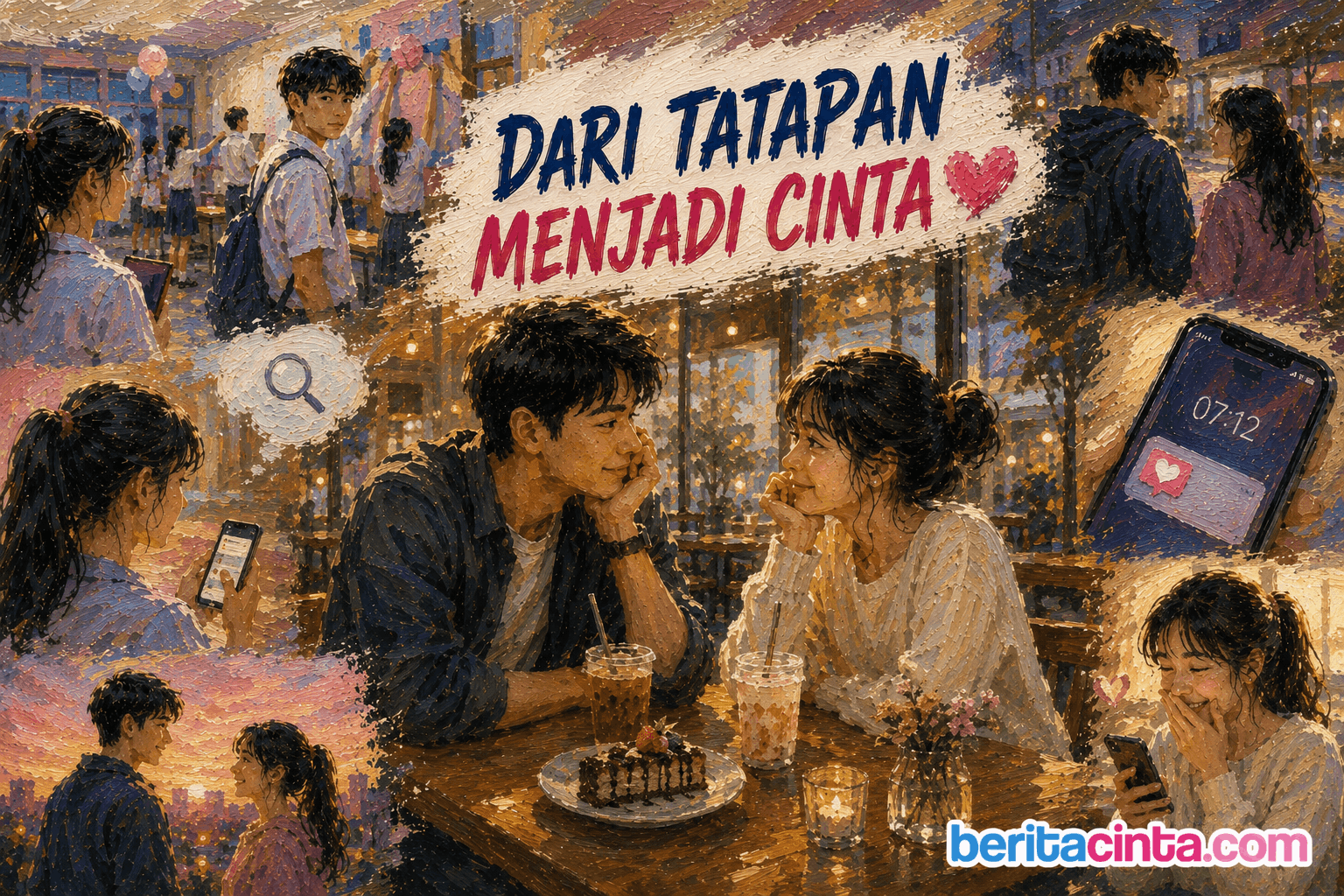 Dari Tatapan Menjadi Cinta
