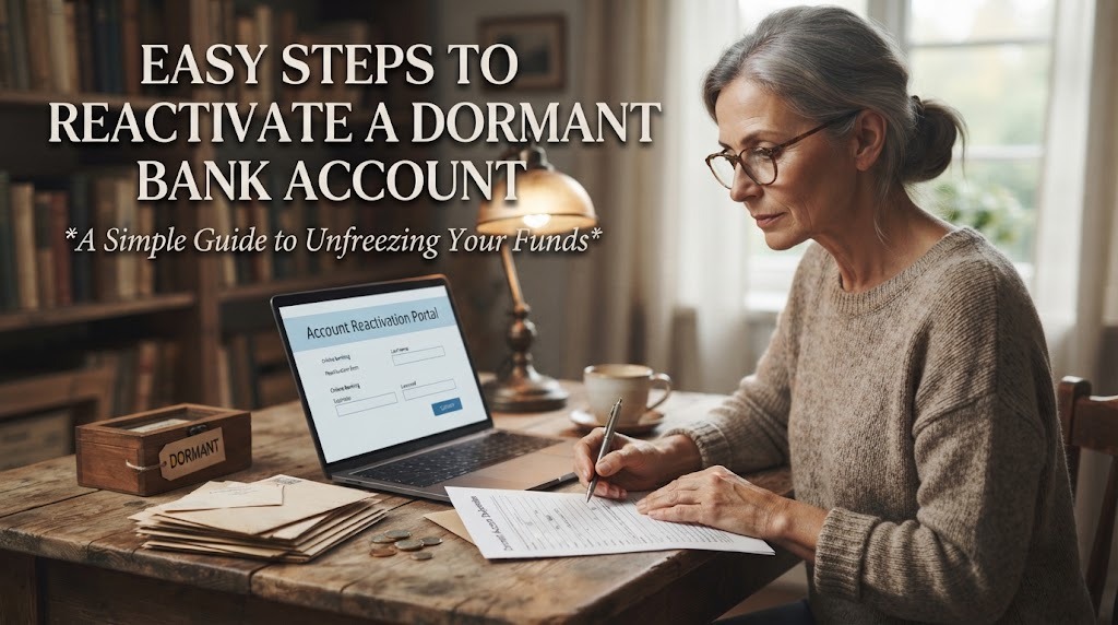 Easy Steps To Reactivate A Dormant Bank Account