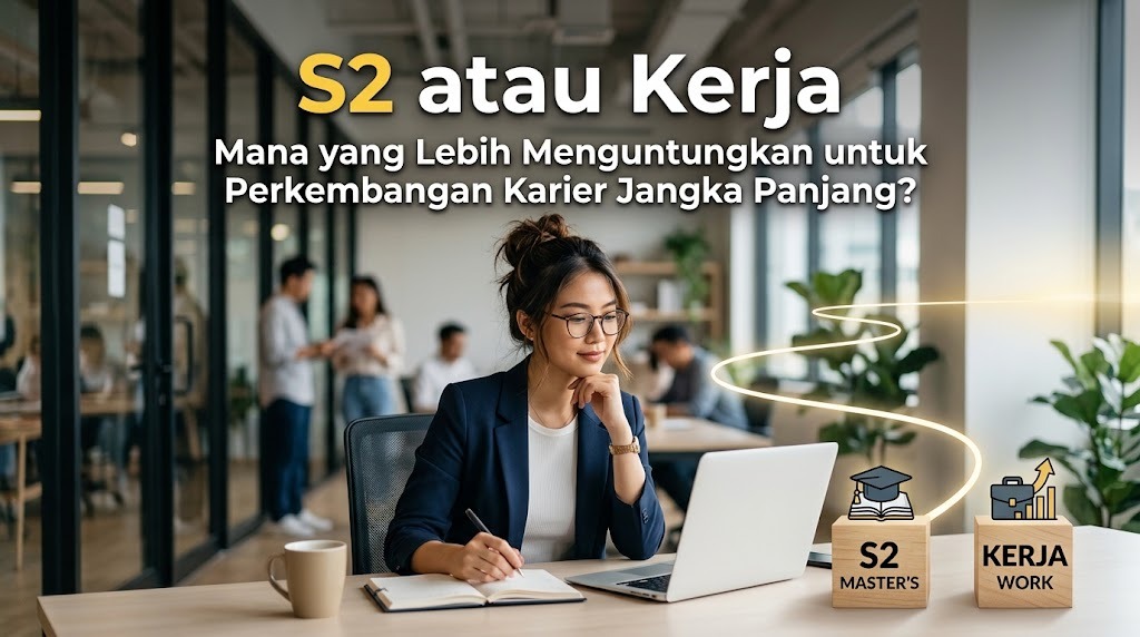 S2 atau Kerja Mana yang Lebih Menguntungkan untuk Perkembangan Karier Jangka Panjang