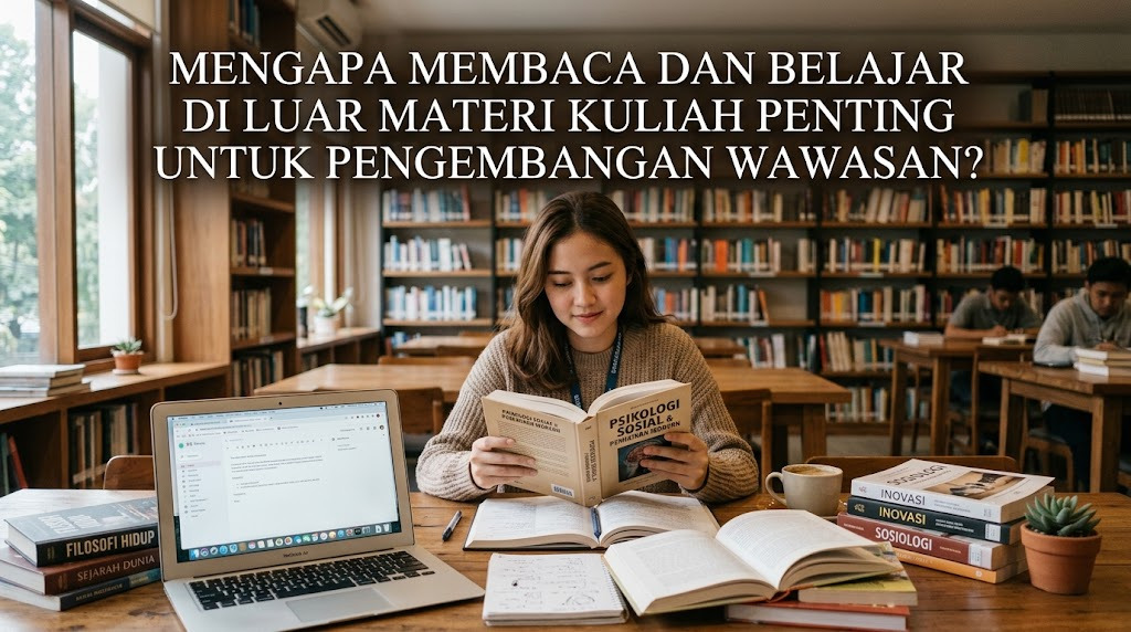 Mengapa Membaca dan Belajar di Luar Materi Kuliah Penting untuk Pengembangan Wawasan?