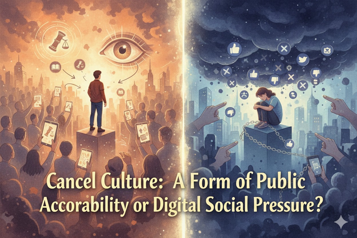 Cancel Culture: A Form of Public Accountability or Digital Social Pressure?
