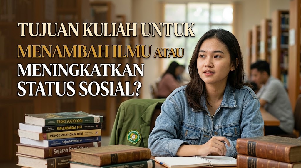 Tujuan Kuliah untuk Menambah Ilmu atau Meningkatkan Status Sosial?