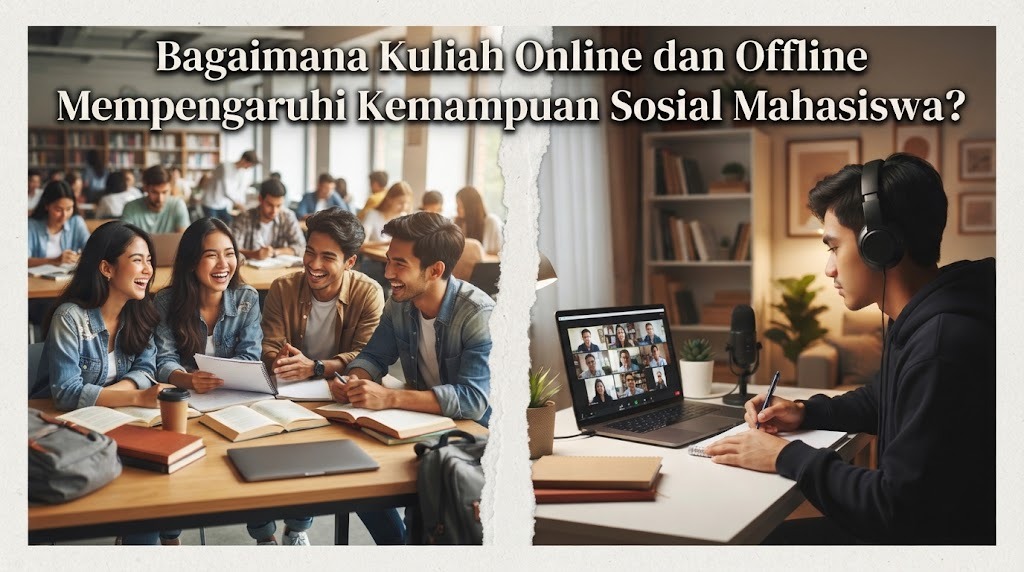 Bagaimana Kuliah Online dan Offline Mempengaruhi Kemampuan Sosial Mahasiswa?
