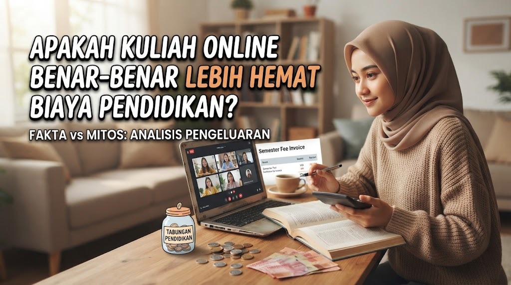 Apakah Kuliah Online Benar Benar Lebih Hemat Biaya Pendidikan?