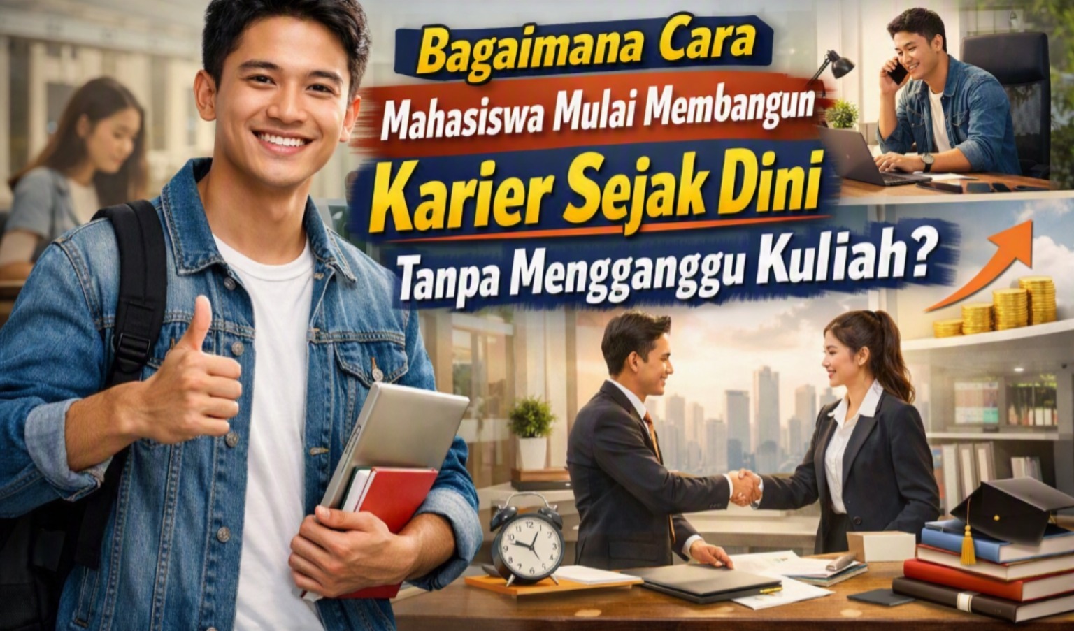 Bagaimana Cara Mahasiswa Mulai Membangun Karier Sejak Dini Tanpa Mengganggu Kuliah?