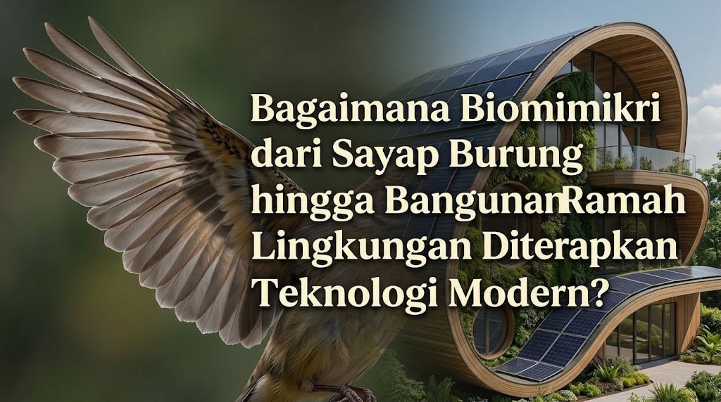 Bagaimana Biomimikri dari Sayap Burung hingga Bangunan Ramah Lingkungan Diterapkan dalam Teknologi Modern?