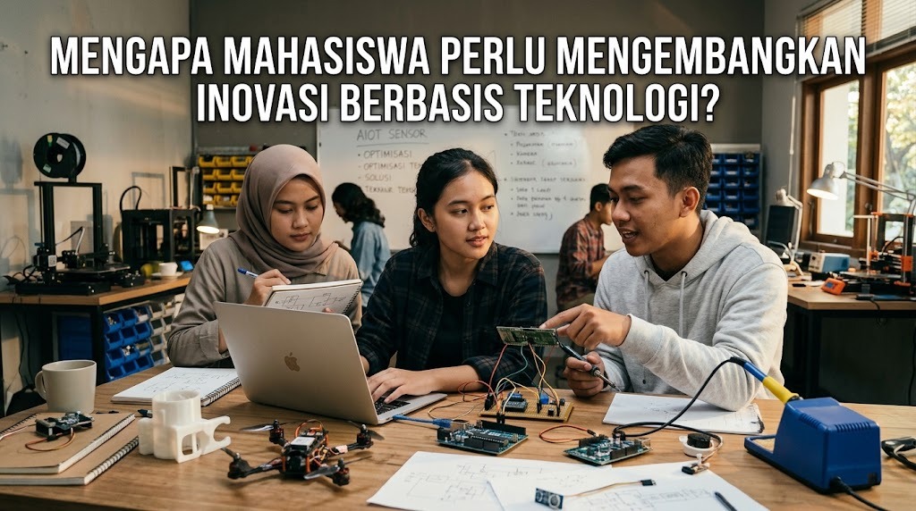 Mengapa Mahasiswa Perlu Mengembangkan Inovasi Berbasis Teknologi?