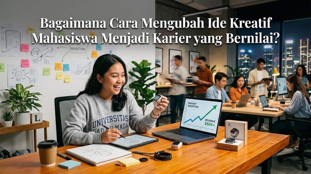 Bagaimana Cara Mengubah Ide Kreatif Mahasiswa Menjadi Karier yang Bernilai?