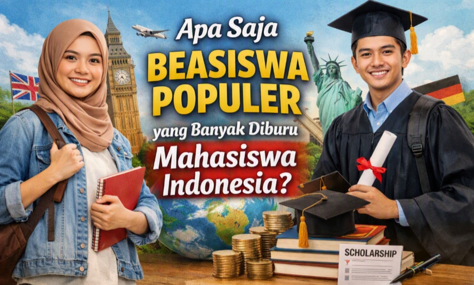 Apa Saja Beasiswa Populer yang Banyak Diburu Mahasiswa Indonesia?