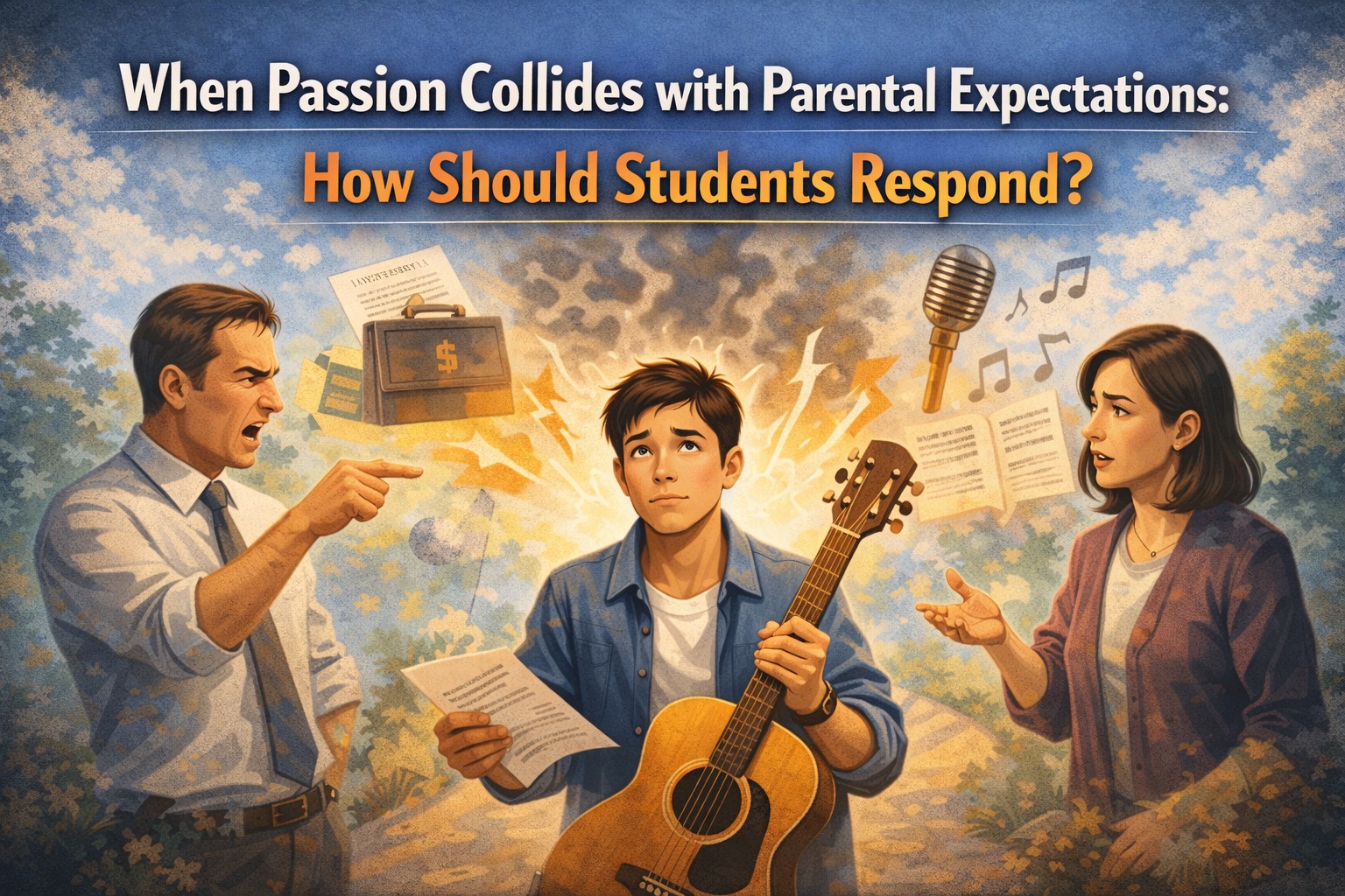 When Passion Collides with Parental Expectations: How Should Students Respond?