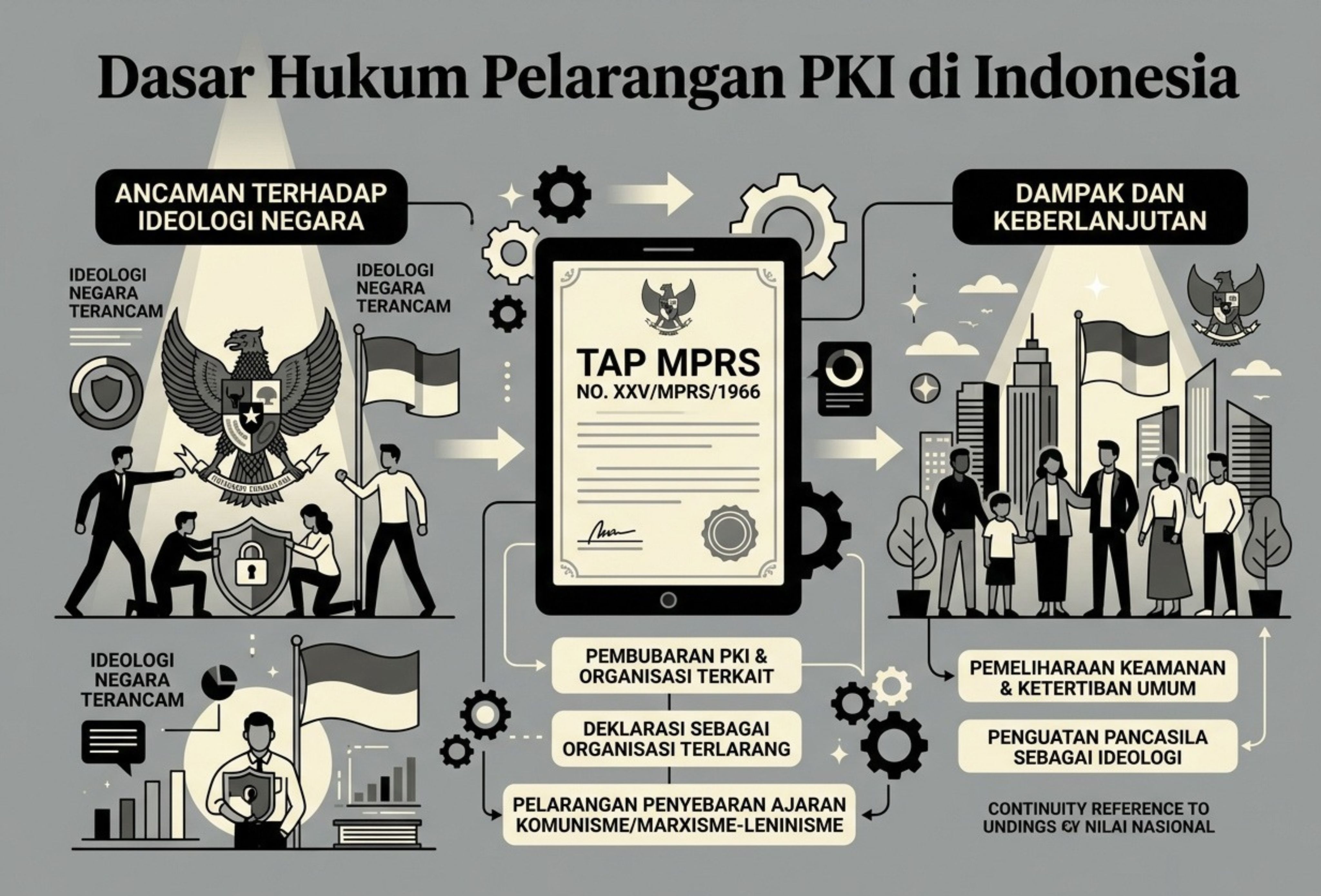  Dasar Hukum Pelarangan PKI di Indonesia