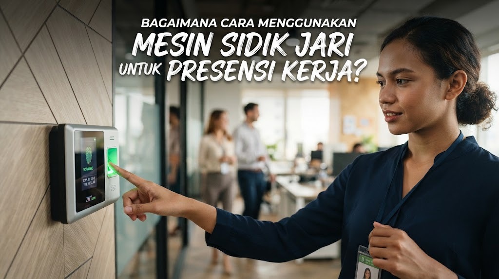 Bagaimana Cara Menggunakan Mesin Sidik Jari untuk Presensi Kerja?